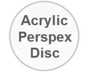 Clear Acrylic Perspex Disc